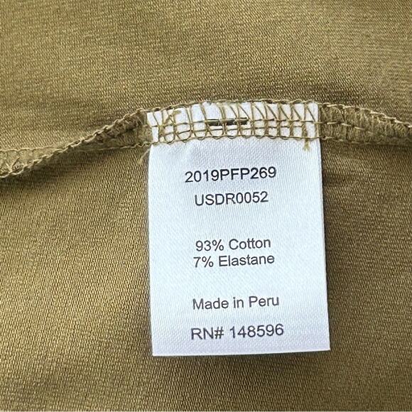 Universal Standard Tesino T-Shirt Dress Women's Size M | 2X Military Olive Knit - Picture 11 of 16